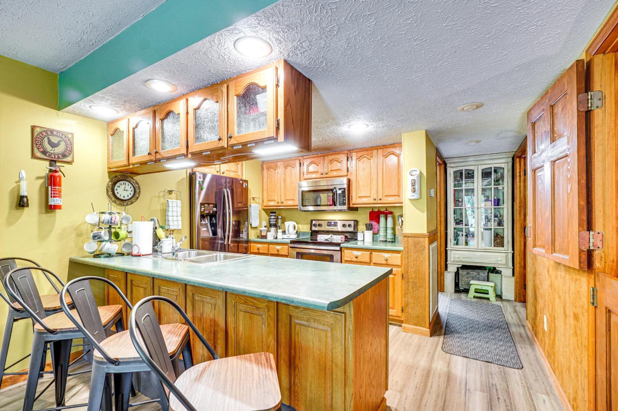 Smoky Mountain Cabin With Deck And Hot Tub! Pigeon Forge Zewnętrze zdjęcie